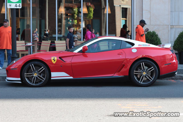 Ferrari 599GTB spotted in Boston, Massachusetts