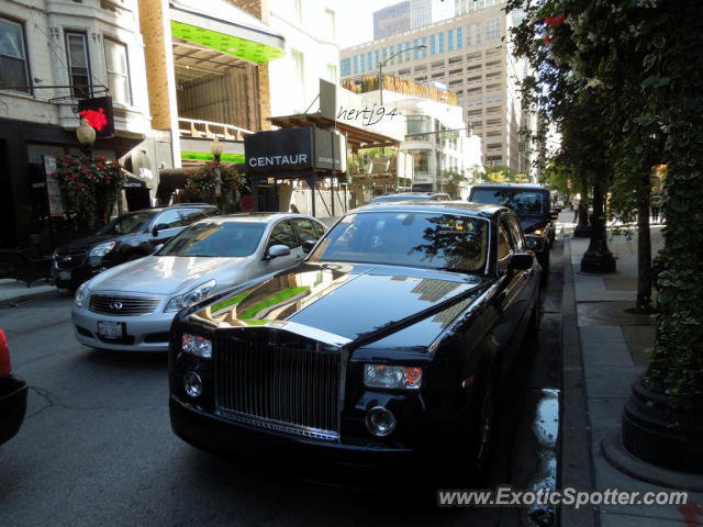 Rolls Royce Phantom spotted in Chicago, Illinois