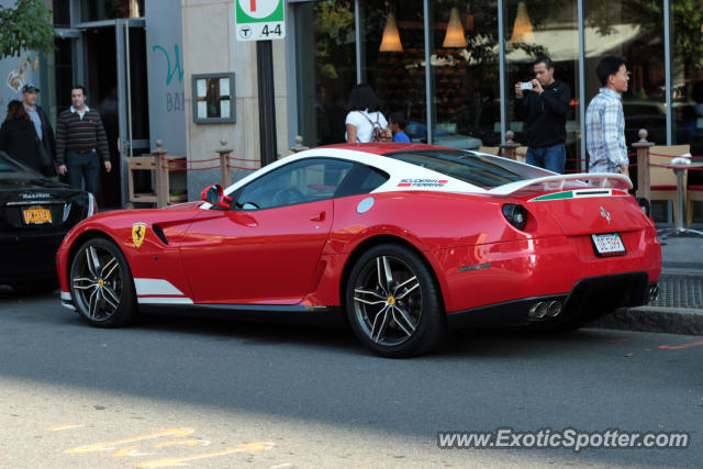 Ferrari 599GTB spotted in Boston, Massachusetts