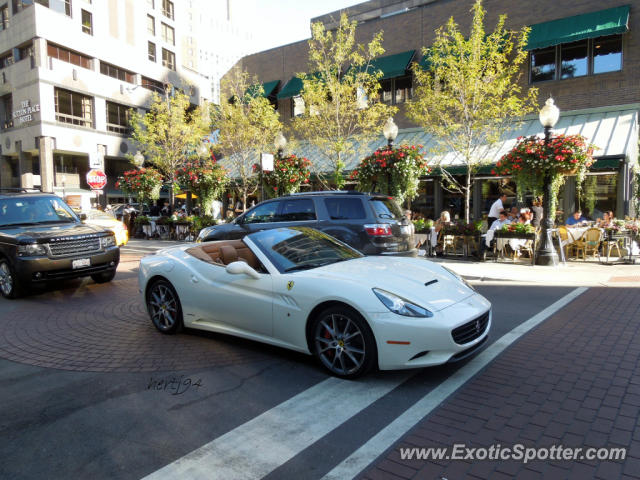 Ferrari California spotted in Chicago, Illinois