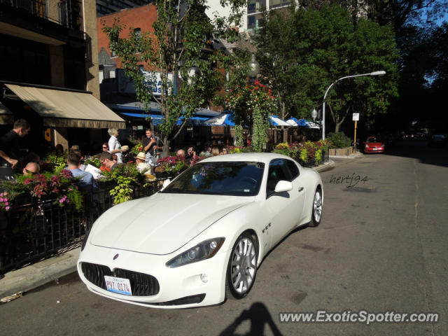 Maserati GranTurismo spotted in Chicago, Illinois