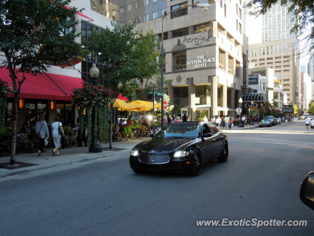 Maserati Quattroporte spotted in Chicago, Illinois