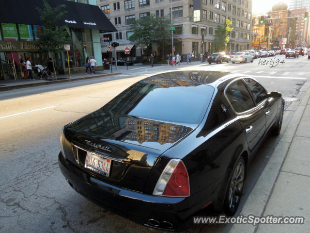 Maserati Quattroporte spotted in Chicago, Illinois