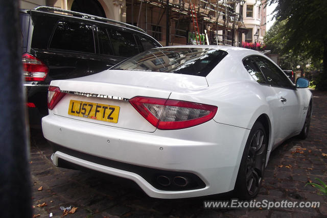 Maserati GranTurismo spotted in London, United Kingdom