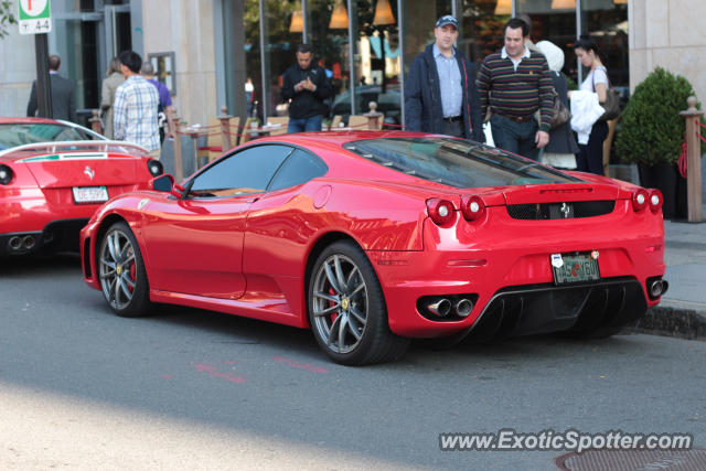 Ferrari F430 spotted in Boston, Massachusetts