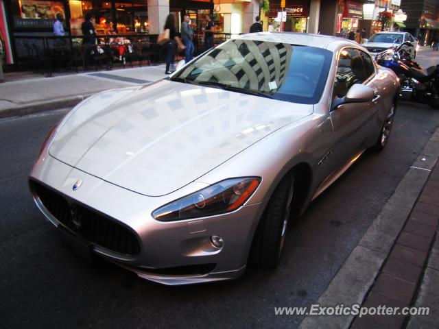 Maserati GranTurismo spotted in Toronto, Canada