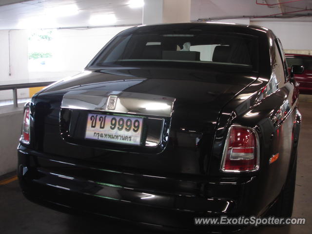 Rolls Royce Phantom spotted in Bangkok, Thailand