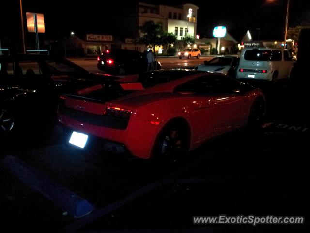 Lamborghini Gallardo spotted in San Gabriel, California