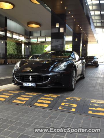 Ferrari California spotted in Melbourne, Australia