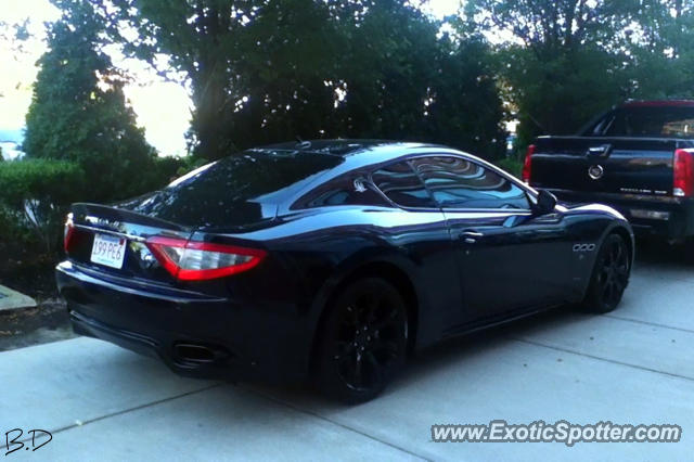 Maserati GranTurismo spotted in Charlestown, Massachusetts