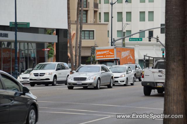 Mercedes Maybach spotted in Beverly Hills, California