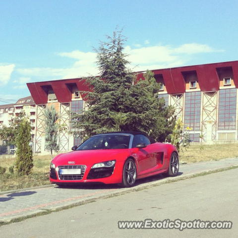 Audi R8 spotted in Pristina, Kosovo