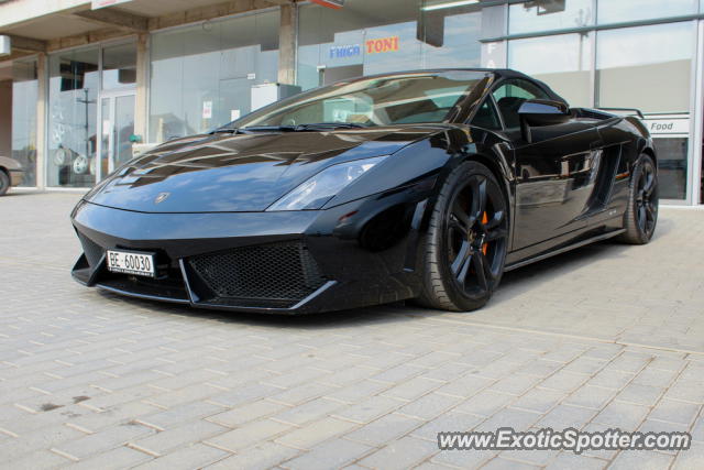 Lamborghini Gallardo spotted in Suharek, Kosovo