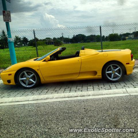 Ferrari 360 Modena spotted in Boynton beach, Florida