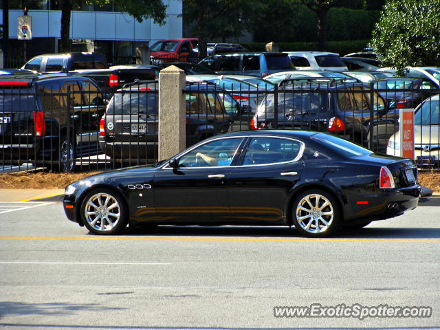 Maserati Quattroporte spotted in Buckhead, Georgia