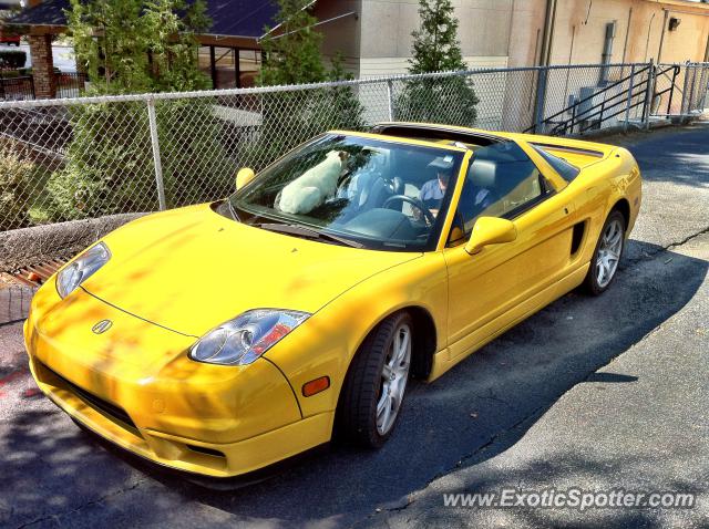 Acura NSX spotted in Atlnta, Georgia