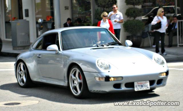 Porsche 911 spotted in Beverly Hills, California