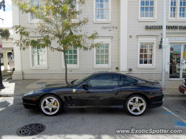 Ferrari 575M spotted in Barrington, Illinois