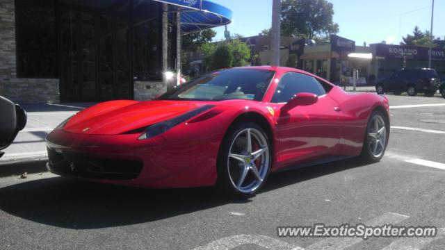 Ferrari 458 Italia spotted in Queens, New York