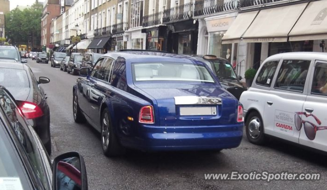 Rolls Royce Phantom spotted in London, United Kingdom