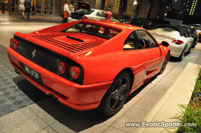 Ferrari F355 spotted in KLCC Twin Tower, Malaysia