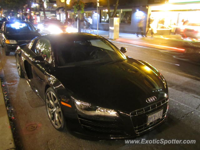 Audi R8 spotted in Toronto, Canada