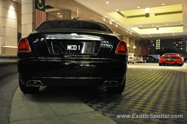 Rolls Royce Ghost spotted in KLCC Twin Tower, Malaysia