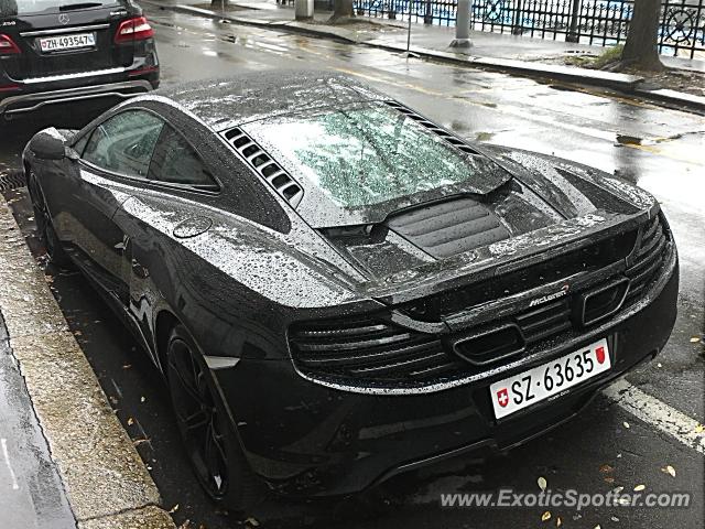 Mclaren MP4-12C spotted in Zurich, Switzerland