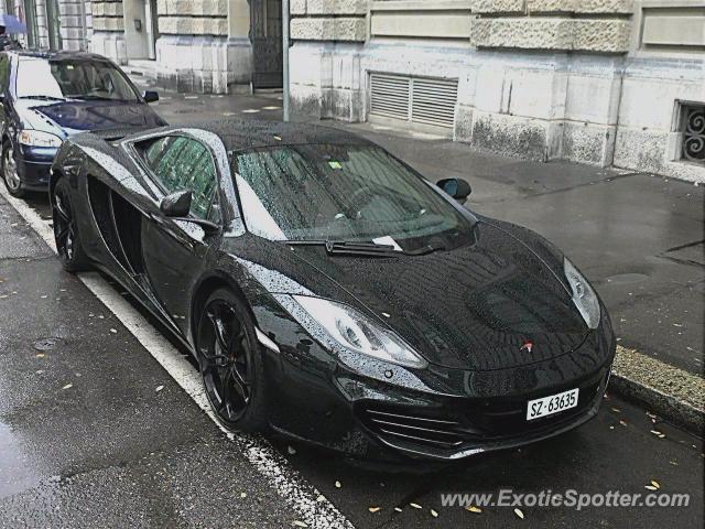 Mclaren MP4-12C spotted in Zurich, Switzerland