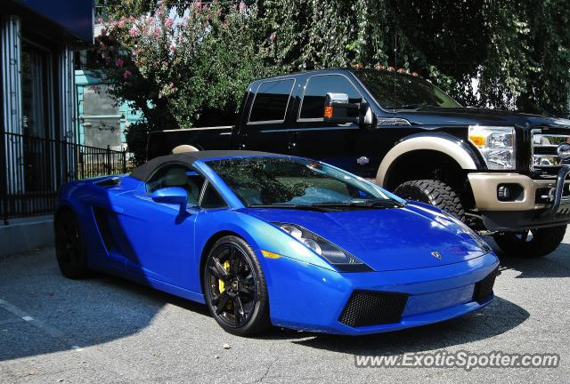 Lamborghini Gallardo spotted in Atlanta, Georgia