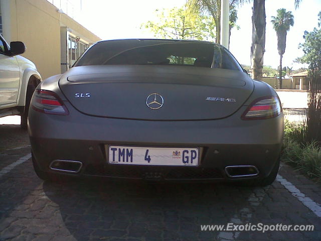 Mercedes SLS AMG spotted in Pretoria, South Africa