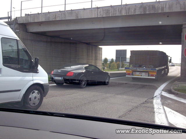 Bentley Continental spotted in Vicenza, Italy