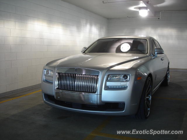 Rolls Royce Ghost spotted in Chicago, Illinois