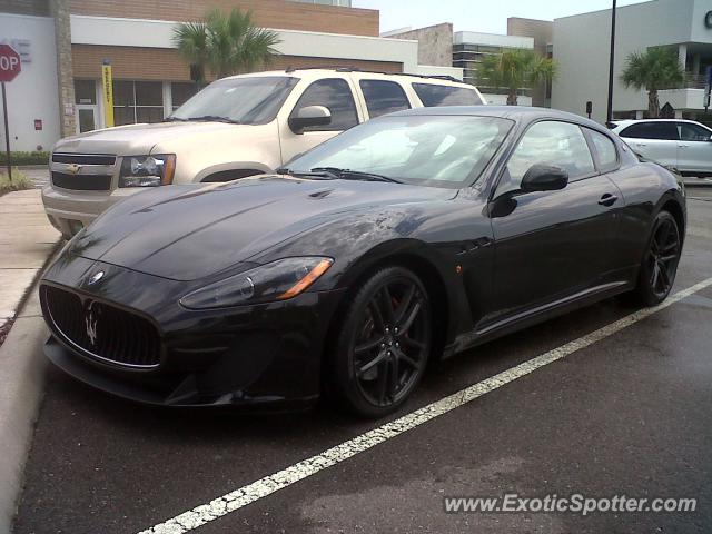 Maserati GranTurismo spotted in Tampa, Florida