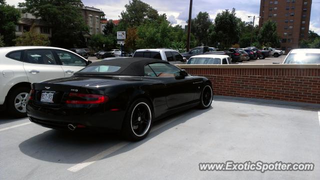 Aston Martin DB9 spotted in Denver, Colorado