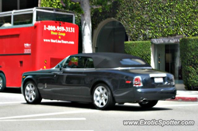 Rolls Royce Phantom spotted in Beverly Hills, California