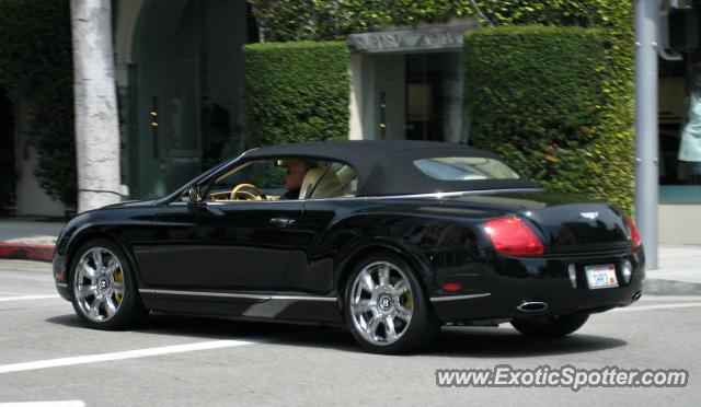 Bentley Continental spotted in Beverly Hills, California