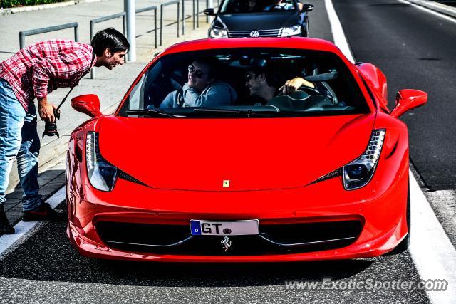 Ferrari 458 Italia spotted in Meuspath, Germany