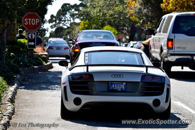 Audi R8 spotted in Monterey, California