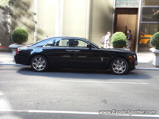 Rolls Royce Ghost spotted in New York City, New York