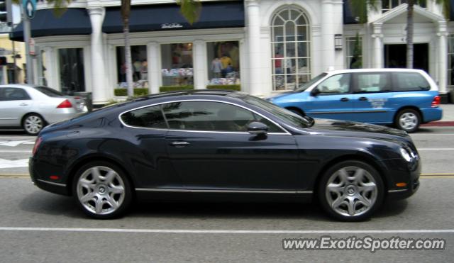 Bentley Continental spotted in Beverly Hills, California