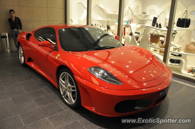 Ferrari F430 spotted in Bukit Bintang KL, Malaysia