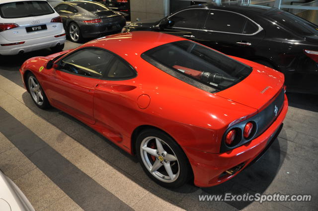 Ferrari 360 Modena spotted in Bukit Bintang KL, Malaysia