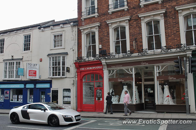 Audi R8 spotted in York, United Kingdom