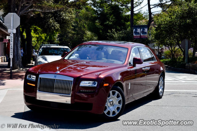 Rolls Royce Ghost spotted in Monterey, California