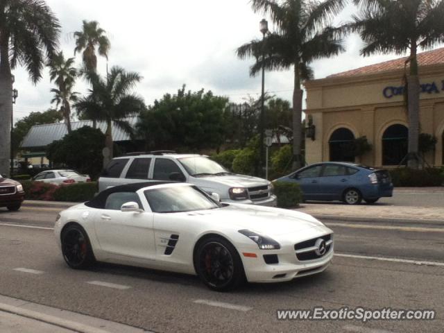 Mercedes SLS AMG spotted in Boca Raton, Florida