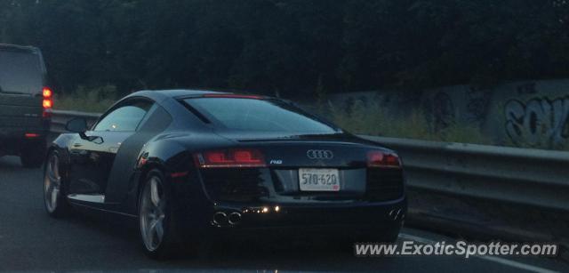 Audi R8 spotted in Boston, Massachusetts