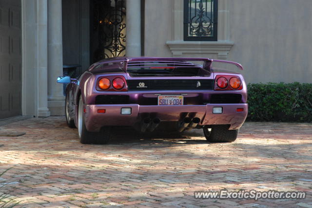 Lamborghini Diablo spotted in Ft. Lauderdale, Florida