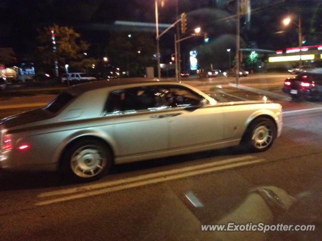 Rolls Royce Phantom spotted in Toronto, Canada