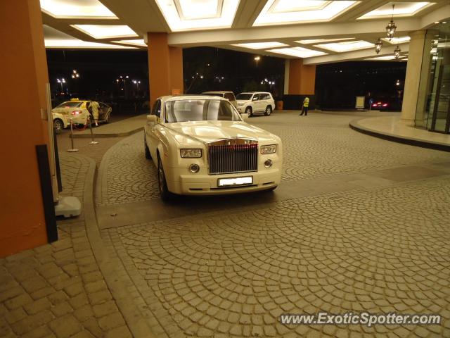 Rolls Royce Phantom spotted in Dubai, United Arab Emirates